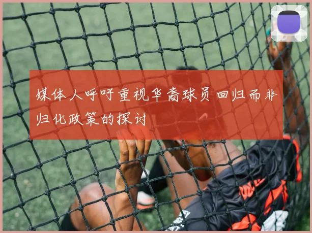 媒体人呼吁重视华裔球员回归而非归化政策的探讨